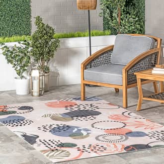Shaylee Pond Washable Indoor/Outdoor Rug secondary image