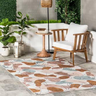 Nathalie Fine Line Washable indoor/Outdoor Rug secondary image