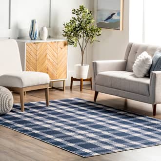 Brittany Tartan Plaid Washable Rug secondary image