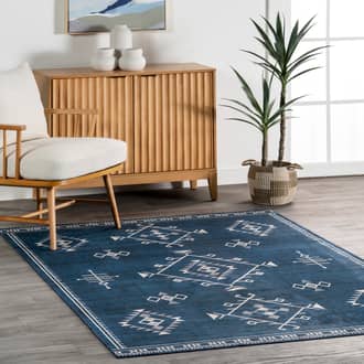 5' x 8' Poppy Persian Washable Rug secondary image