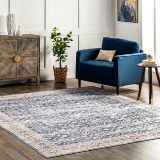 Cassie Vintage Tracery Washable Rug secondary image
