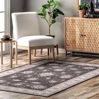 8' x 10' Andrea Bordered Washable Rug secondary image