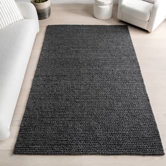 5' x 8' Softest Knit Wool Rug secondary image