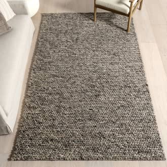 4' x 6' Softest Knit Wool Rug secondary image