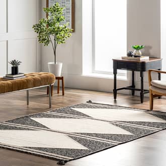 Emersyn Cotton Geometric Rug secondary image