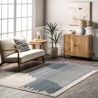 5' x 8' Ruthie Striped Bars Rug secondary image
