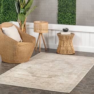 Anzlie Faded Washable Indoor/Outdoor Rug secondary image