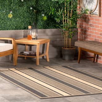Bayadere Striped Indoor/Outdoor Rug secondary image