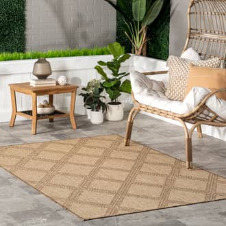 5' x 8' Favianna Indoor/Outdoor Trellis Rug secondary image