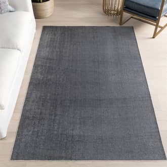 Nori Lustered Solid Washable Rug secondary image