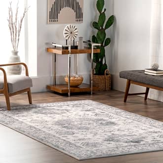 Lorelai Faded Medallion Rug secondary image