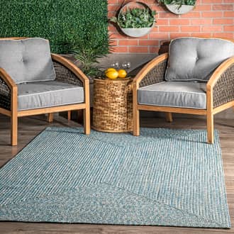 4' x 6' Handmade Braided Indoor/Outdoor Rug secondary image