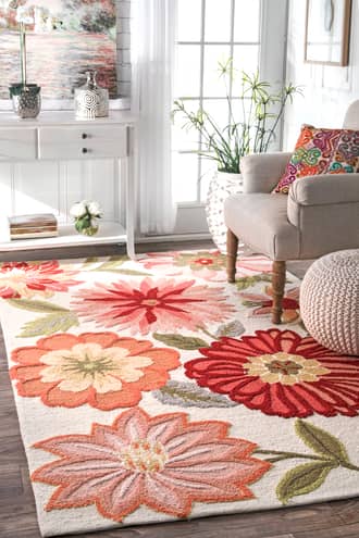 Flower Bouquet Rug secondary image