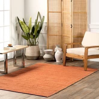 Handwoven Jute-Blend Rug secondary image