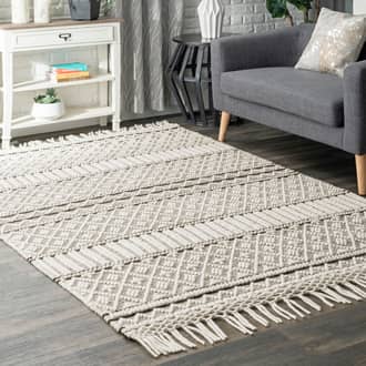 Wool-Blend Textured Rug secondary image