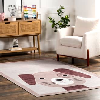 Carley Kids Puppy Washable Rug secondary image