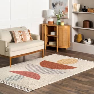 Briella Sunset Stripes Rug secondary image