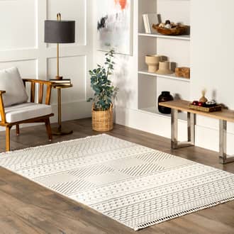 Colleena Banded Geometric Rug secondary image