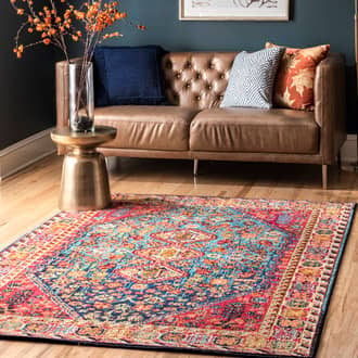 6' 7" x 9' Vibrant Meadow Rug secondary image
