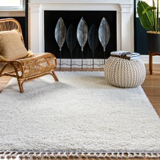 9' x 12' Solid Shag Rug secondary image