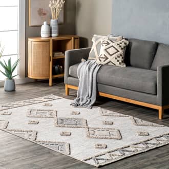 Lorelai Lifted Diamonds Rug secondary image