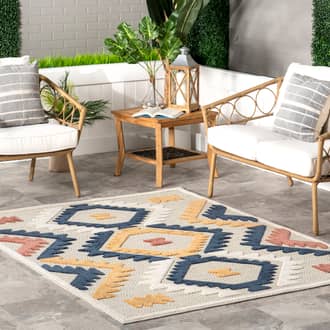 Tania Indoor/Outdoor Lifted Rug secondary image