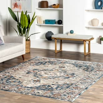 6' Winged Cartouche Rug secondary image