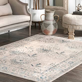 Beige Waverly Hidden Flora rug