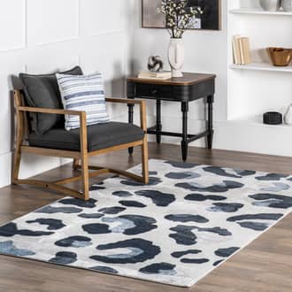 Light Gray Duskenfield Josie Abstract Skyscape rug - Animal Prints Rectangle 9' x 12'