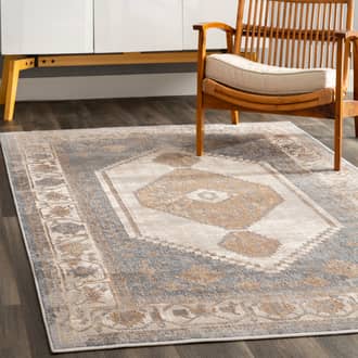 4' 3" x 6' Plated Medallion Rug secondary image