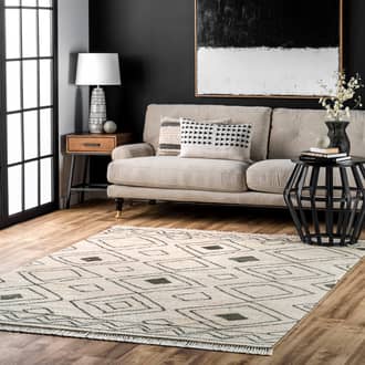 Spotted Diamonds Non-Slip Backing Rug secondary image