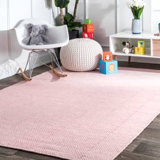 Light Pink Memento Paddle rug