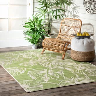 Palm Leaves Indoor/Outdoor Rug secondary image