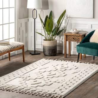 4' x 6' Alissa Textured Shapes Rug secondary image