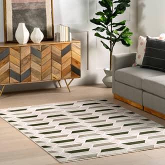 Alta Textured Trapezoid Rug secondary image