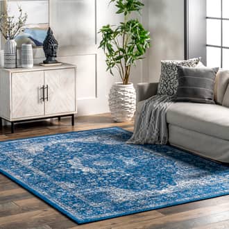 8' Distressed Persian Rug secondary image