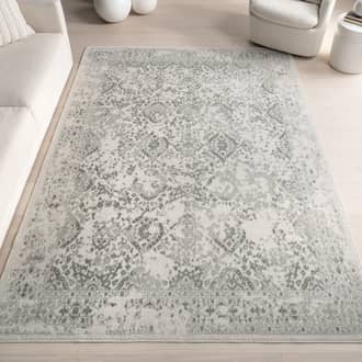 4' Floral Ornament Rug secondary image