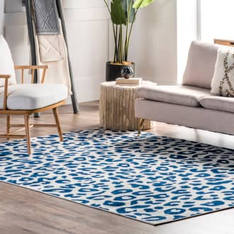9' x 12' Coraline Leopard Printed Rug secondary image