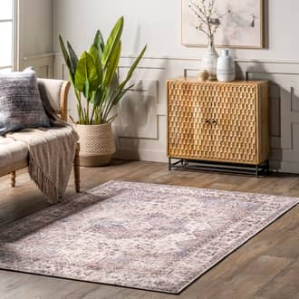 4' x 6' Jolie Distressed Medallion Rug secondary image