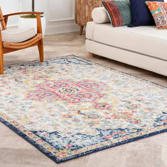Floral Crowned Medallion Rug secondary image