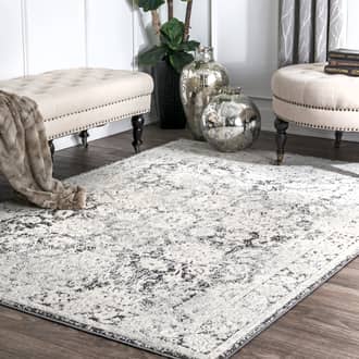 Ivory Primavera Floral Silhouette rug