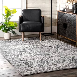 Ombre Rosettes Rug secondary image