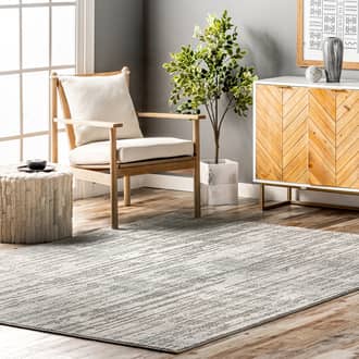 Brooke Modern Pinstriped Rug secondary image