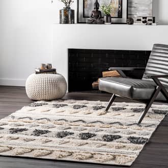 Wool Textured Rug secondary image
