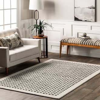 Kristie Wool Striped Rug secondary image