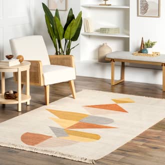 8' x 10' Merinda Connecting Shapes Rug secondary image