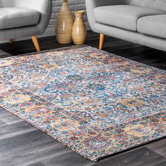 Blue Botaniq Isadore rug - Natural Fibers Rectangle 7' 6in x 9' 6in