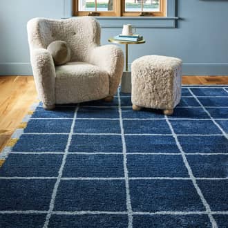 Fountain Checked Wool Rug secondary image