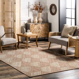 Ridzia Honeycomb Textured Rug secondary image