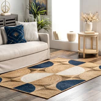 Azul Circles Rug secondary image